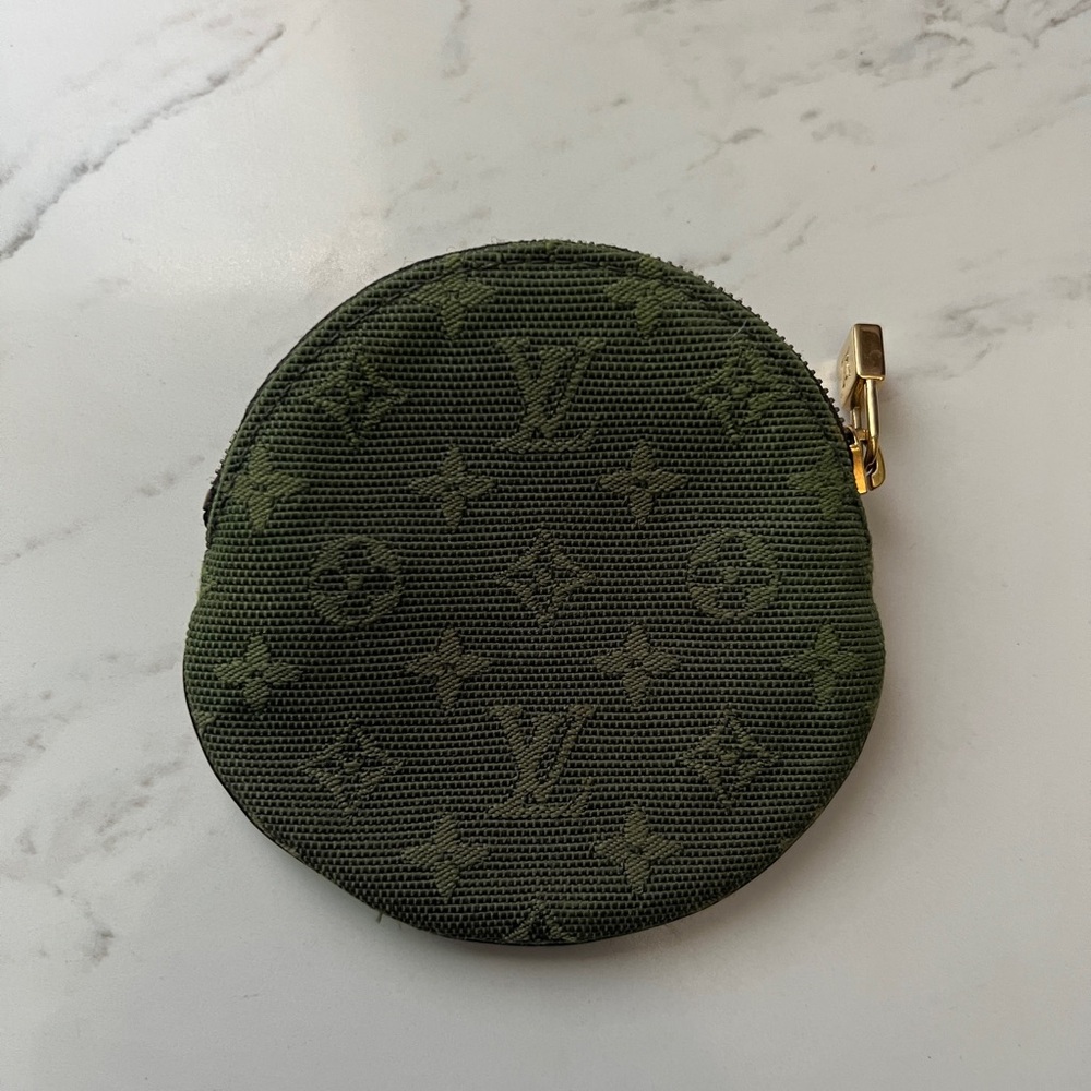 Louis Vuitton Monogram Mini Porte Monnaie Coin Case